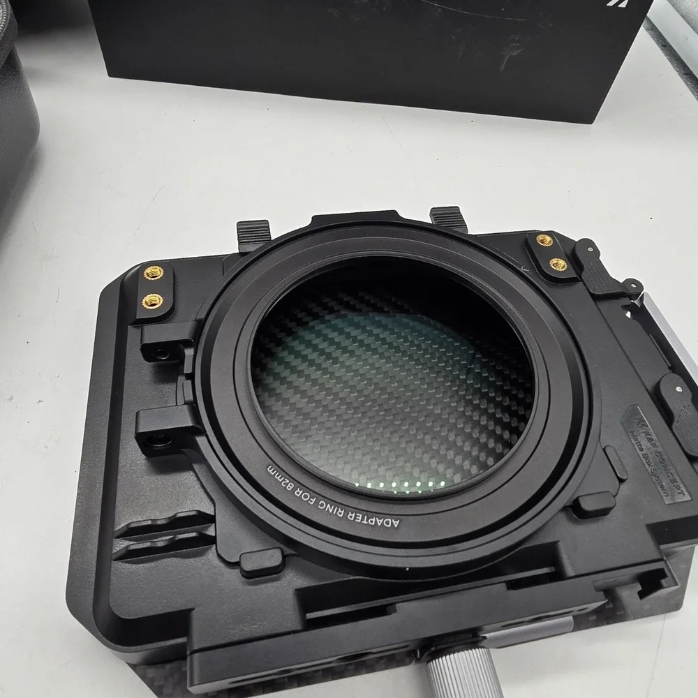 K&F Concept Matte Box Kit w/ Black Mist Filter &‎ Adapter Rings 67–95mm DSLR